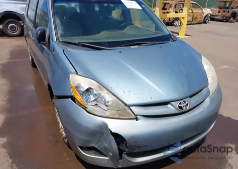 2007 Toyota Sienna Le из США, поврежденный, VIN 5TDZK23C97S064810